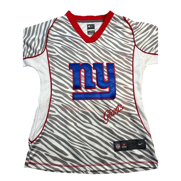 NY Giants Jersey Women’s Medium Manning #10 Camo V-neck Nike On Field Top NFL - Picture 1 of 16